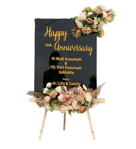 Papan Bunga Akrilik Betang Nalong